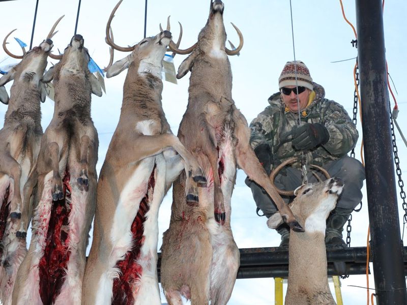 20191116 mancelona 65th buck pole 2019